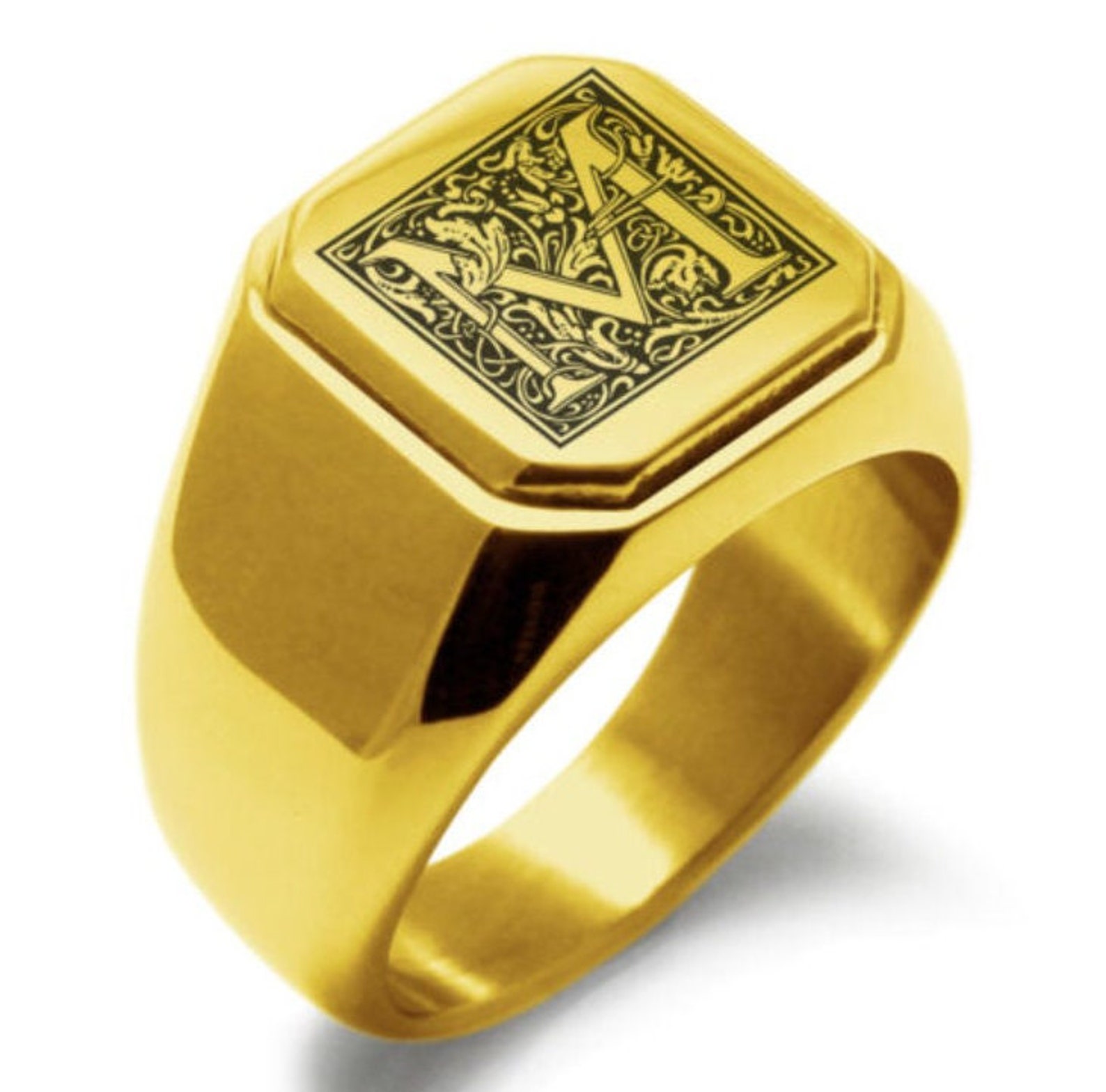 Ring Sterling Silver Custom Ring Mens Sterling Silver