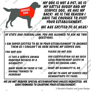 Service Dog Not My Pet Condensed Digital Download |  Digital Prints | Sublimation Designs | Cricut |  SVG | PNG | Silhouette | Gifts