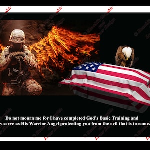 Fallen Soldier Warrior Angel Digital Download |  Digital Prints | Sublimation Designs | Cricut |  SVG | PNG | Silhouette | Gifts