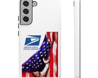 Drapeau américain tirant la main de l'USPS | Étui de téléphone robuste | Je ne perds pas le sommeil à cause des moutons | Samsung Galaxy | iPhone | Pixels de Google | Cadeaux