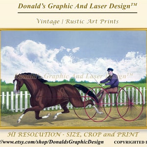 Vintage Horse 2 | Wall Art | Wall Decor | Painting | Digital Print | Digital Download | Digital Art | PRINTABLE WALL ART