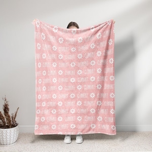 Manta personalizada personalizada, manta para niña, manta con nombre, manta de regalo para niño, manta para bebé, manta para niños, regalo personalizado, regalo personalizado