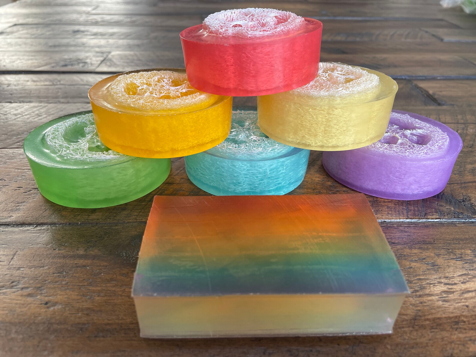 Pride Soap Set Celebrate Pride With This Set 6 Loofah Etsy