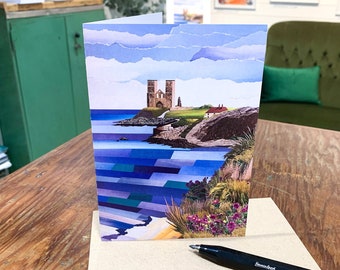 Reculver | Kent Coast | Greetings Card