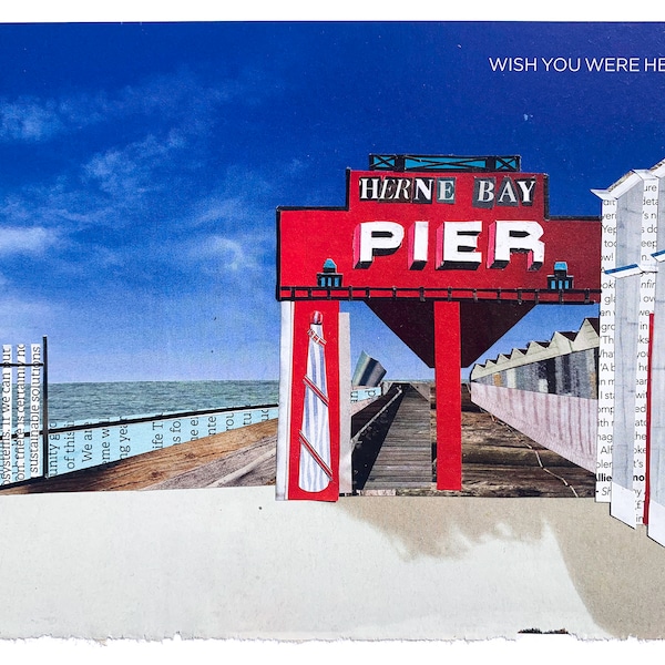 Herne Bay Pier Art Print