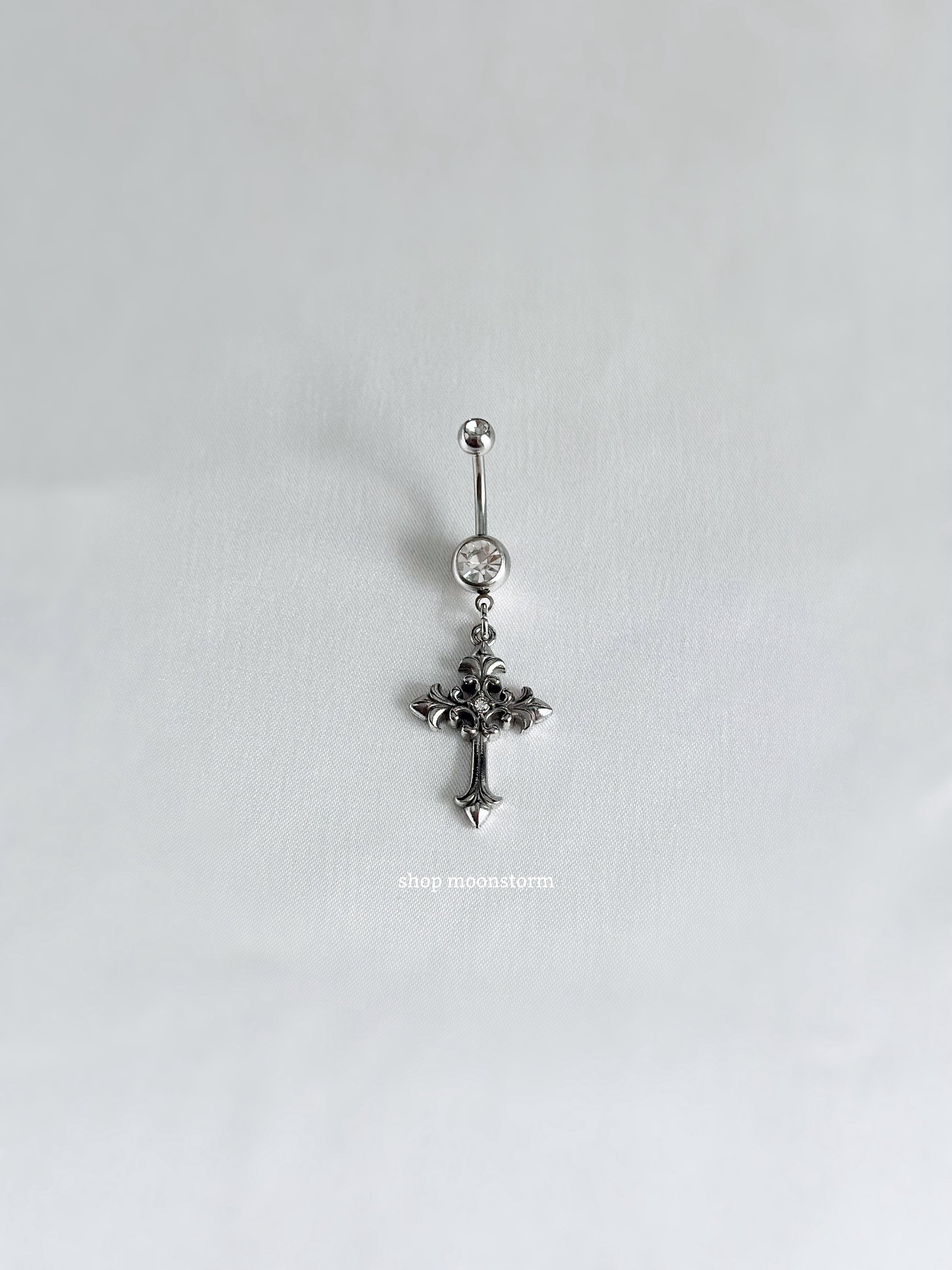アクセサリー Chrome Hearts Heart pierce Chrome Heart Piercing Jewelry - Etsy