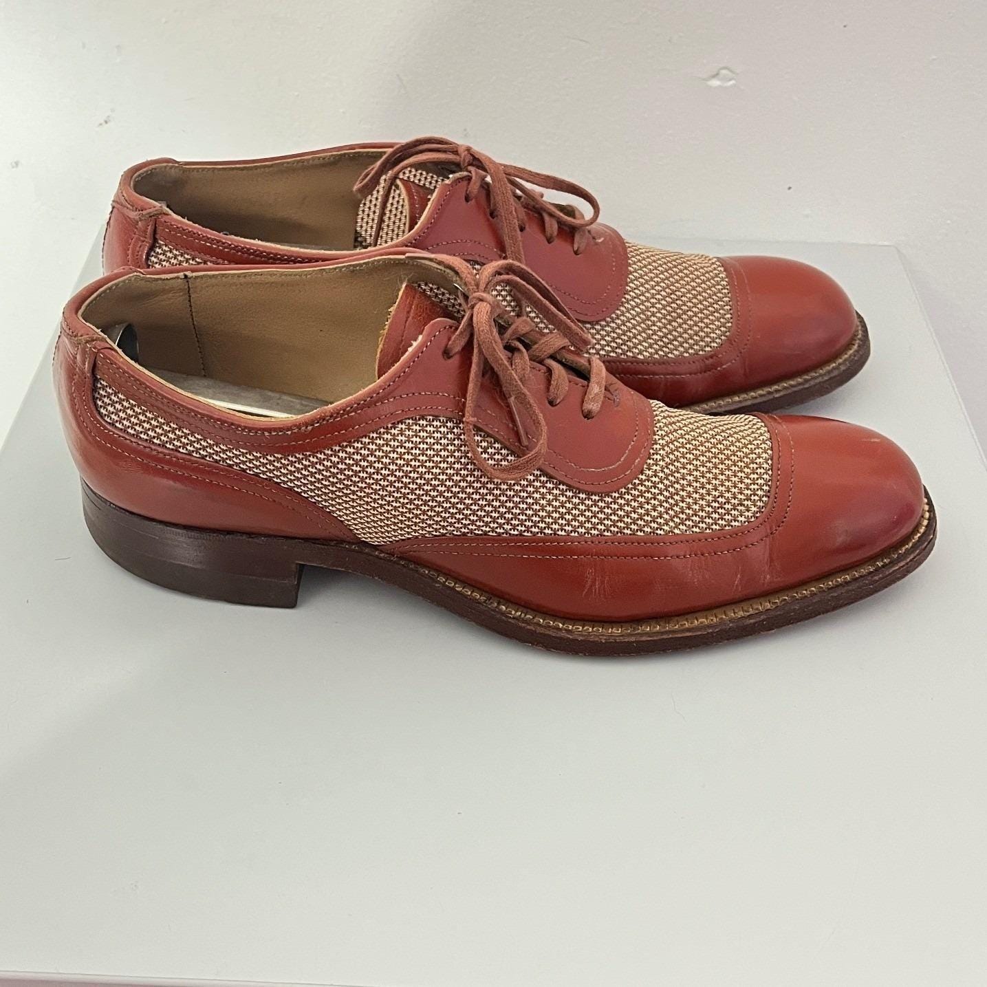 靴 50s PORTAGE Monarch Spectator Shoes 靴 50s PORTAGE Monarch Spectator Shoes 靴 50s PORTAGE Monarch
