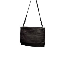 Brighton Shoulder Bag Womens Medium Bronze Metallic Leather Embossed Sunflower image 3