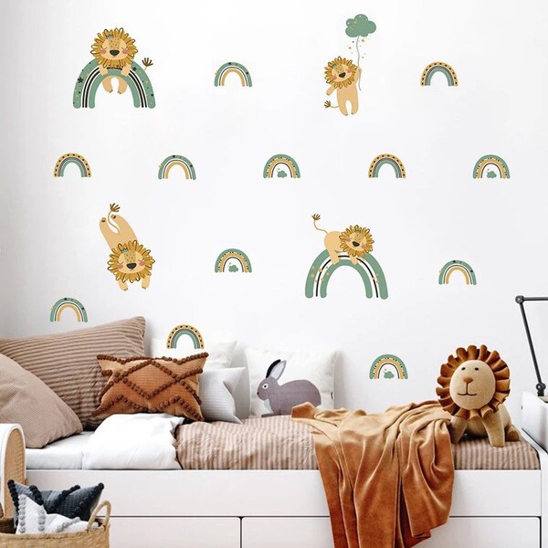 Safari Baby Room Stickers Etsy