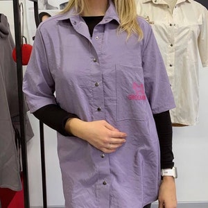 Groomer Women&#39;s Shirt Uniform Groom Clothes Grooming Apparel