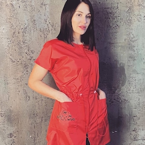 Grooming Smock for Women Overalls for staff