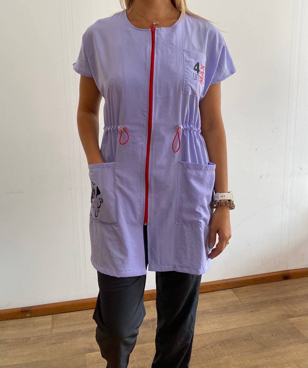 Groomer Women's Smock Grooming Apparel Etsy