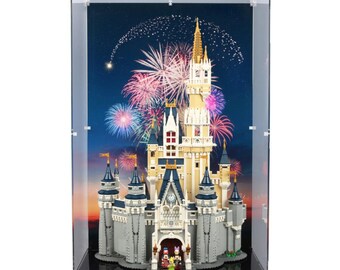 UNIQUEDISPLAY Display Case for Lego 71040 the Disney Castle UK