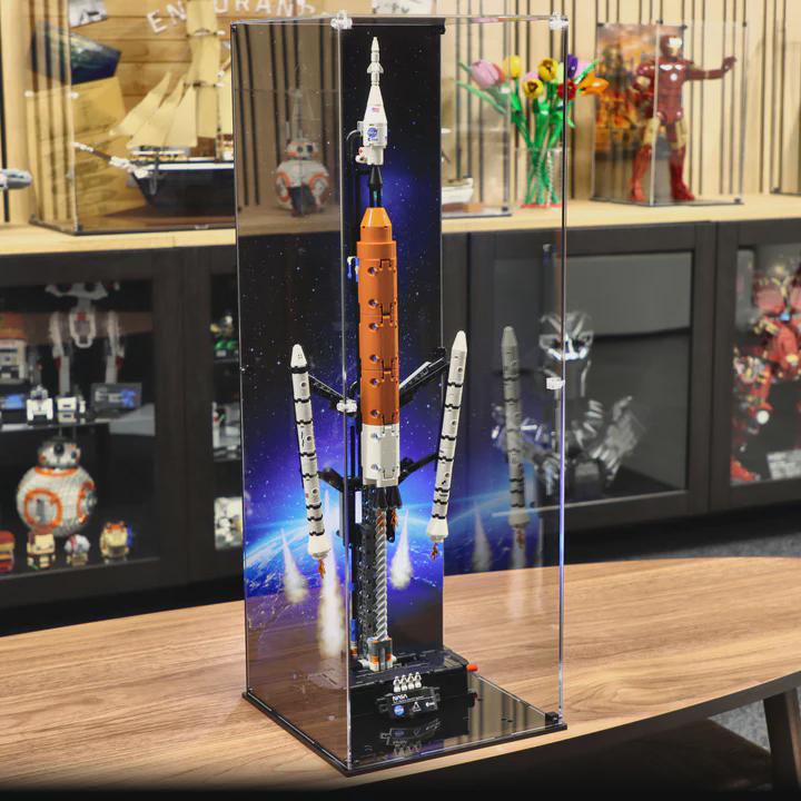 UNIQUEDISPLAY Display Case for LEGO 42221 NASA Artemis Space