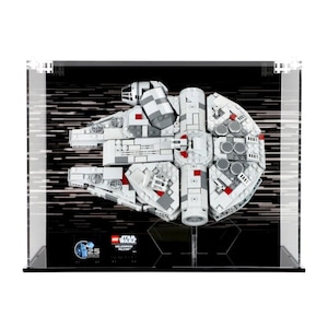 UNIQUEDISPLAY Display Case for Lego 75375 Millennium Falcon