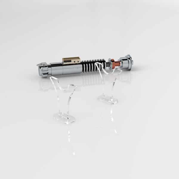 Star Wars Lightsaber Stand / Perspex Acrylic Display Stand / Holder - PW-04