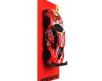 Wall display for LEGO Technic 42125 Ferrari 488 GTE