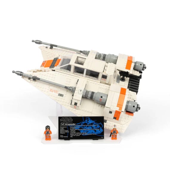 UNIQUEDISPLAY Display Stand for LEGO Star Wars UCS Snowspeeder