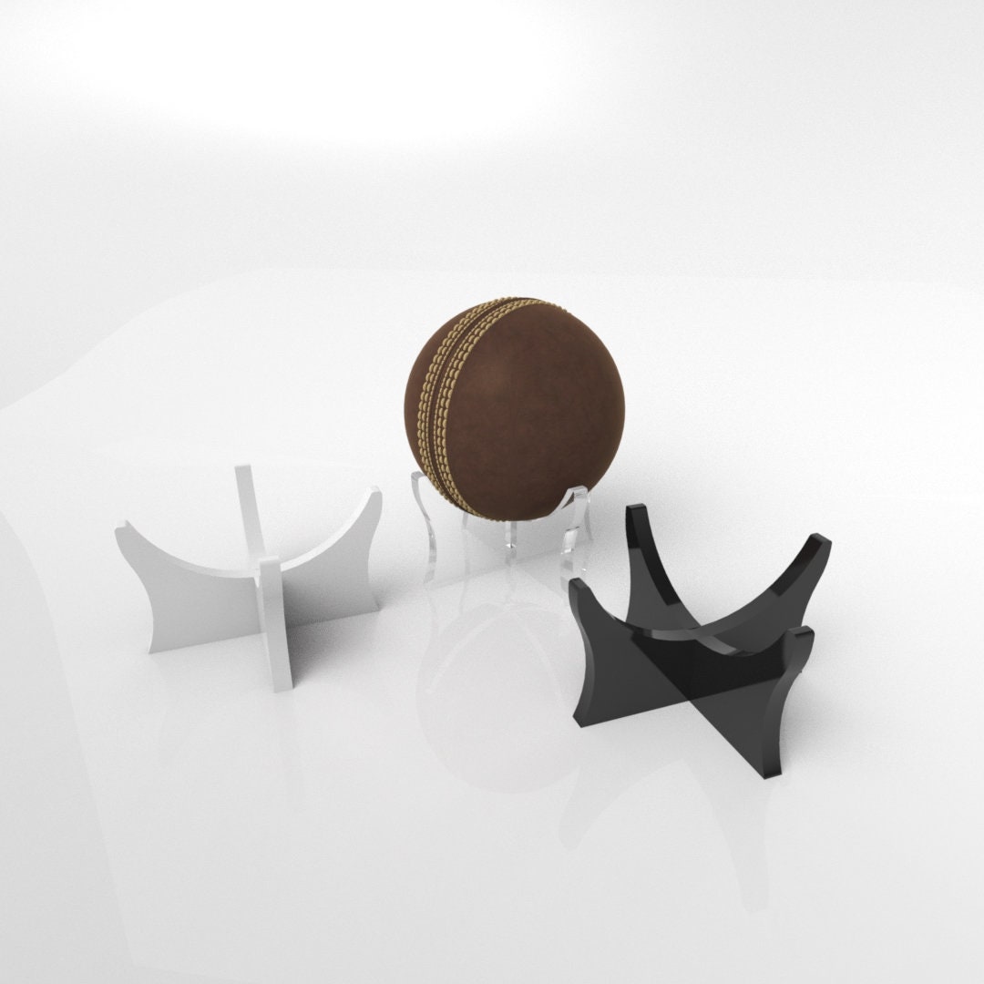 Premium Acrylic Cricket Ball Display Stand / Riser Signed Etsy