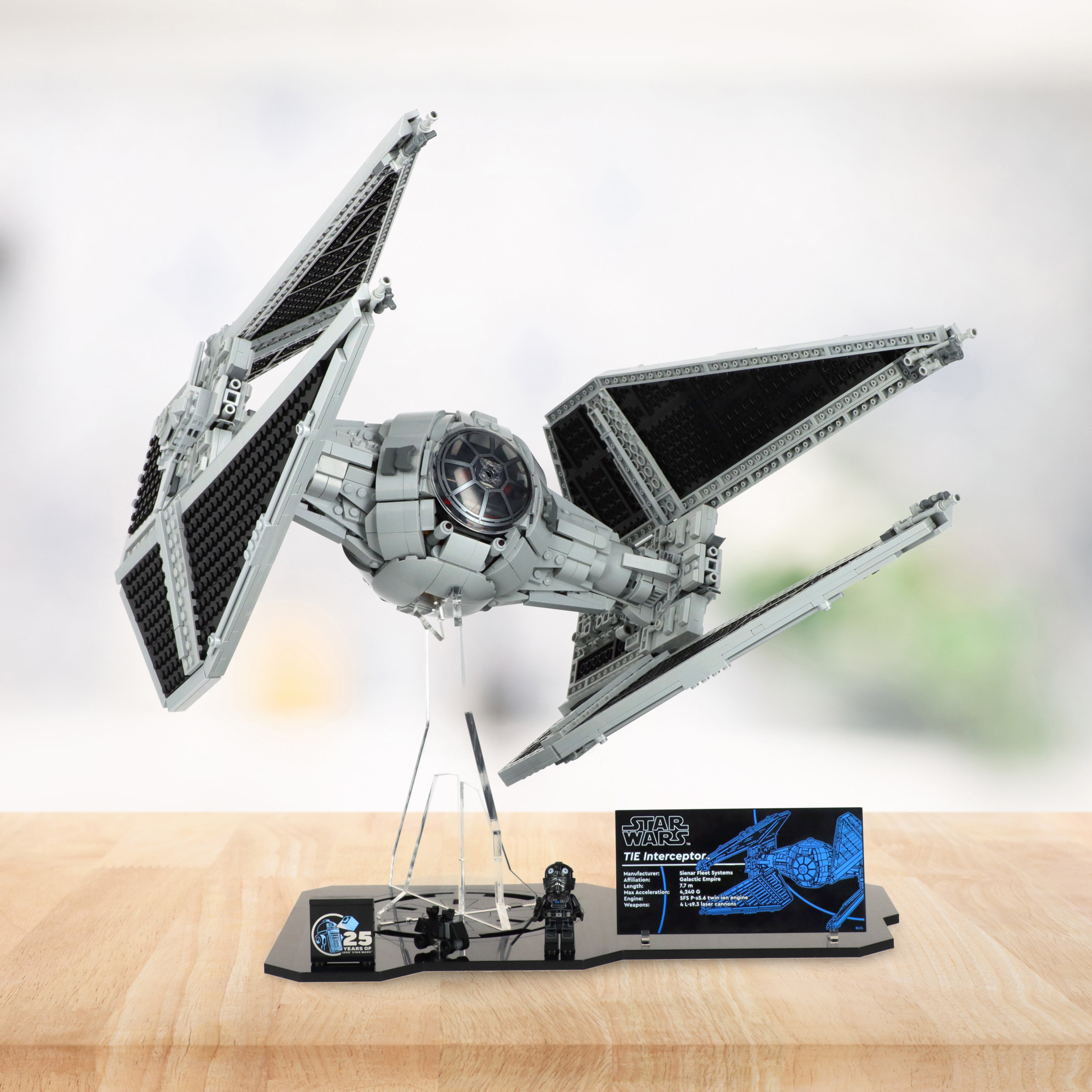 Lego 75382 TIE Interceptor - Display Stand - Etsy