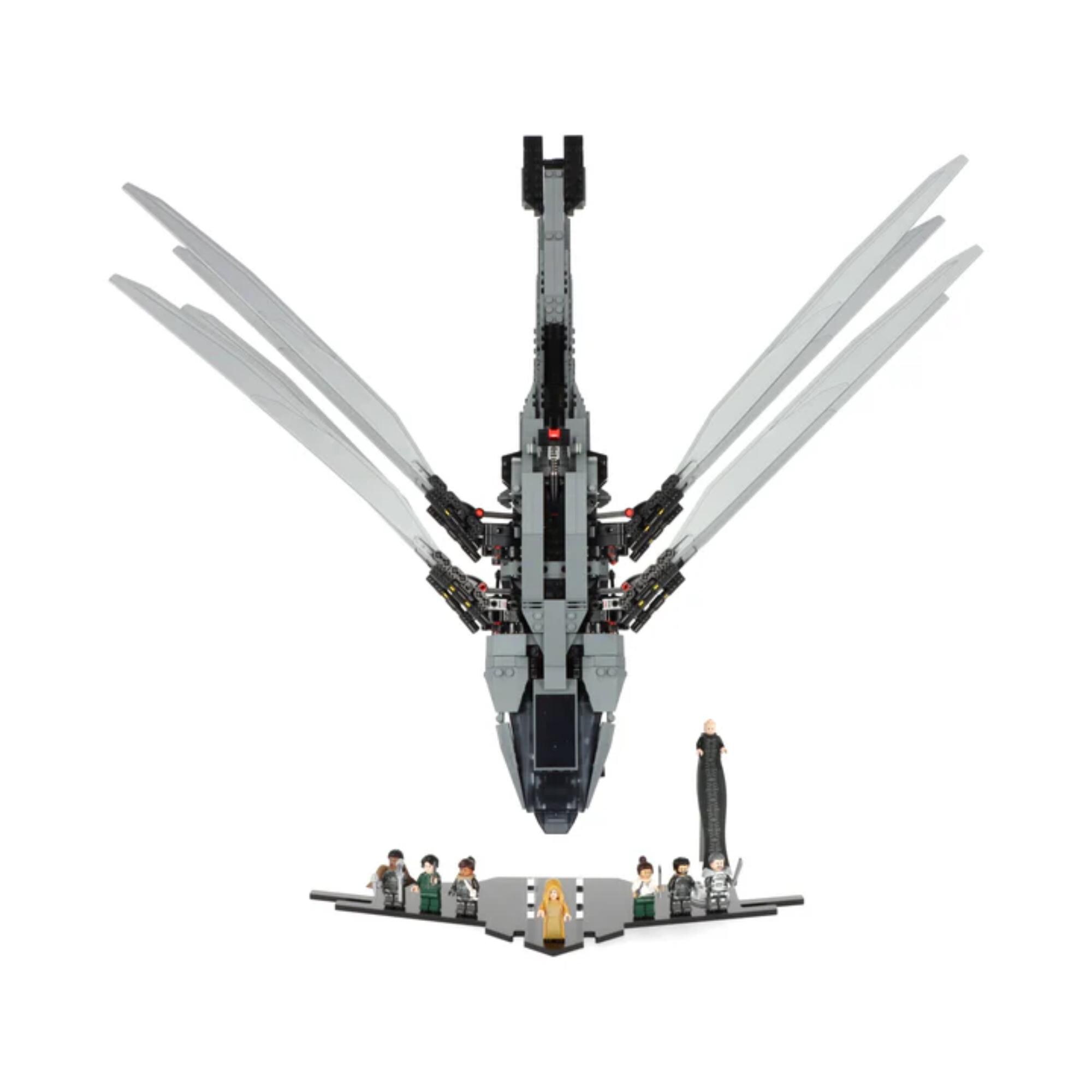UNIQUEDISPLAY Display Stand LEGO 10327 Dune Atreides Royal Ornithopter