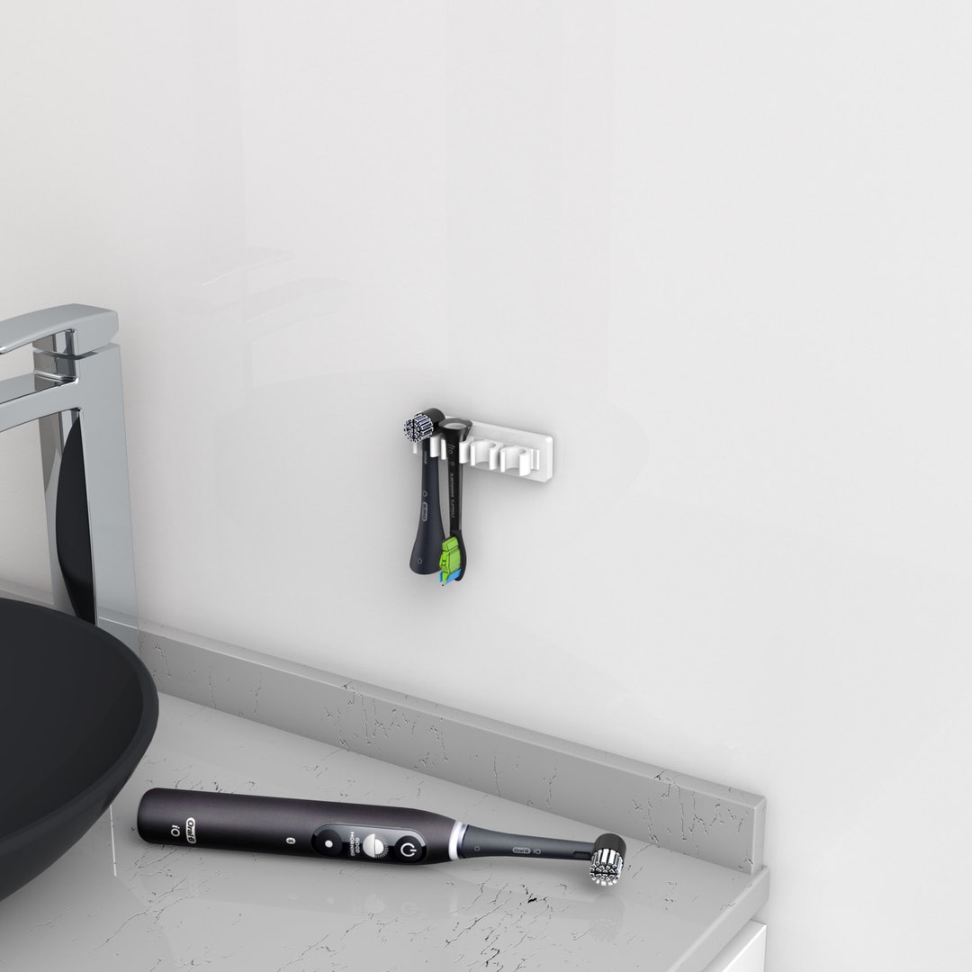 Electric Toothbrush Head Holder / Wall Mounted Oral B Heads Etsy UK