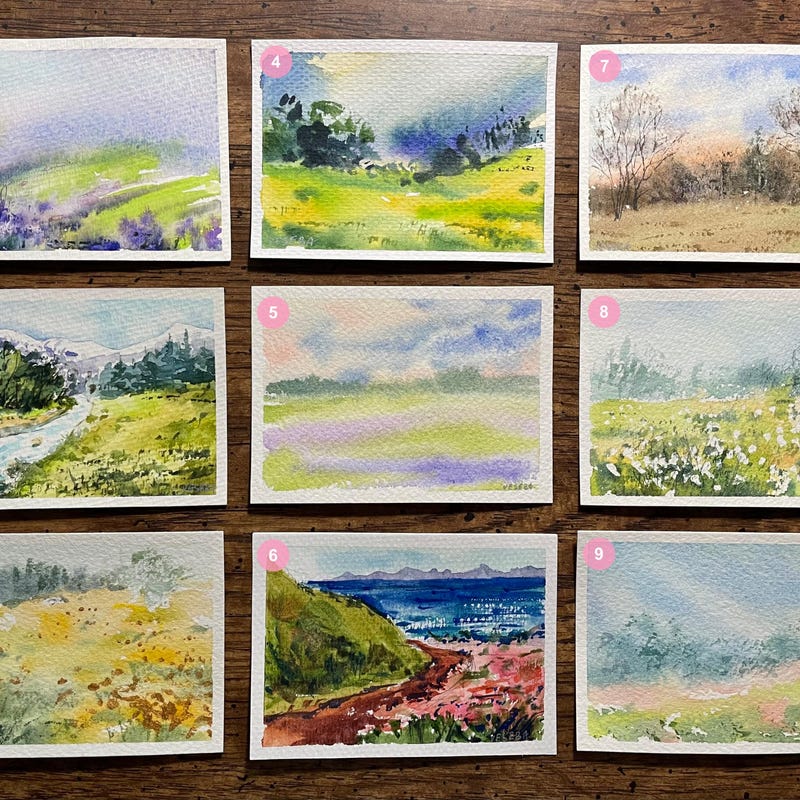 Aceo Original Art - Etsy