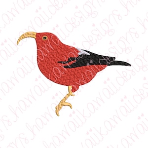 Embroidery File ‘I‘iwi - Instant Download - 3 Sizes