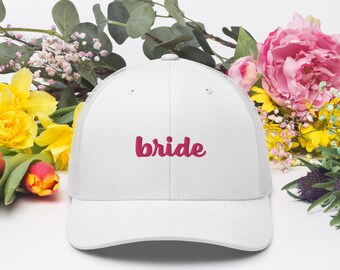 Bruid Trucker Cap - Vrijgezellenfeest, Vrijgezellenuitrusting