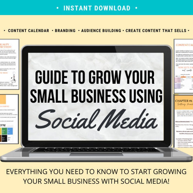 Guide to Growing Your Small Business With Social Media - Ebook, Social ...