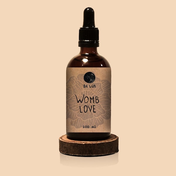 Womb Love Tincture / Adaptogenic herbs for hormonal balance, Womb cleanse & toner / Endometriosis, fibroids, anti-inflammatory