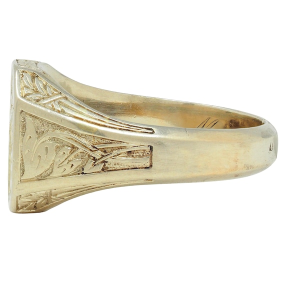 Art Deco French 1927 18 Karat Yellow Gold Unsiex … - image 5