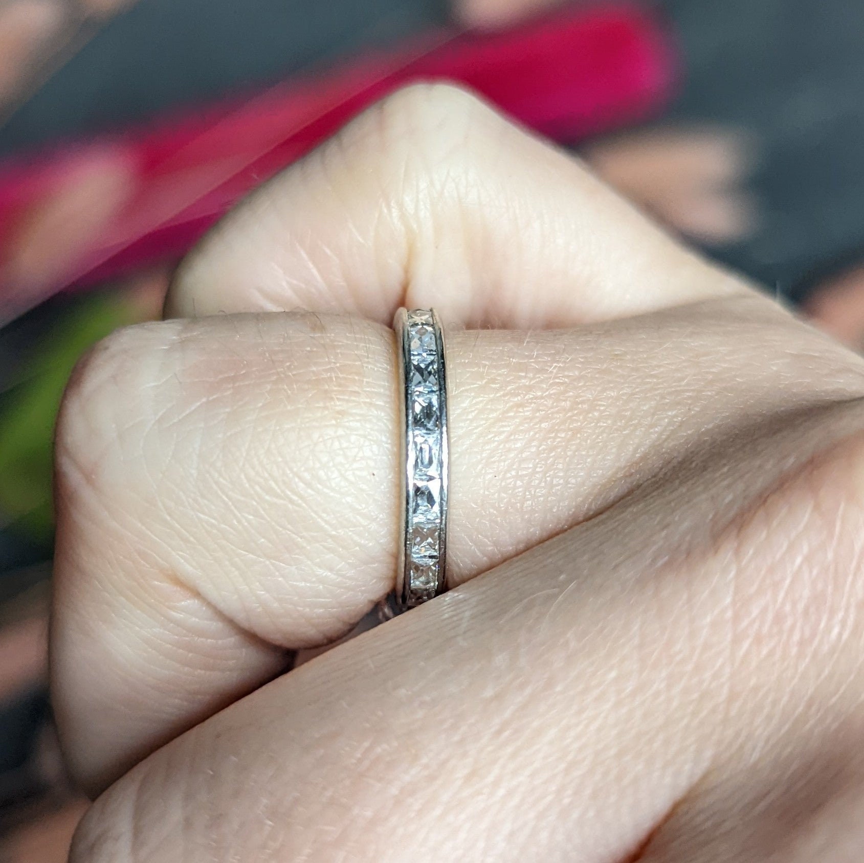 Neil lane eternity best sale ring