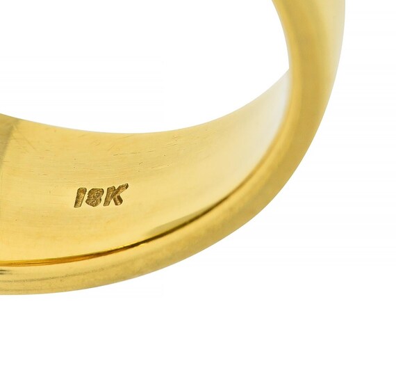 BRASH 8.08 CTW Green Sapphire Diamond 18 Karat Yellow… Gem