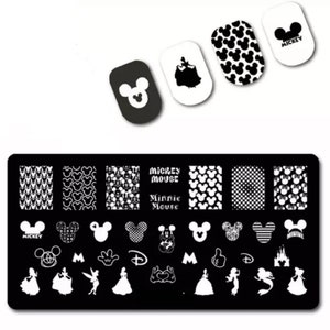 Cartoon Patterns Stamp plate For DIY Manicure Art Nail Stamping Tool Stamping Plate