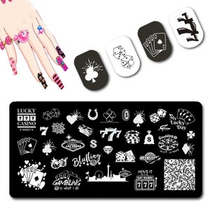 Movie inspired Stamp plate For DIY Manicure Art Nail Stamping Tool Stamping Plate