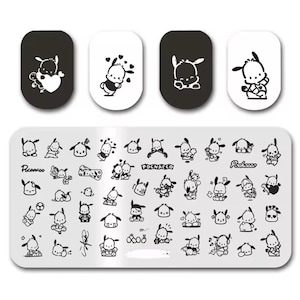 Pochaco Nail Stamp Plate For DIY Manicure Nail Art Stamping Tool Stamping Plate