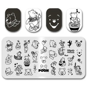 Cartoon Nail Stamp Plate For DIY Manicure Nail Art Stamping Tool Stamping Plate