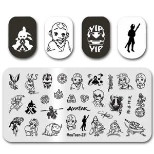 Avatar Nail Stamp Plate For DIY Manicure Nail Art Stamping Tool Stamping Plate