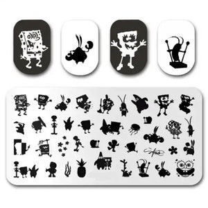 Movie Nail Stamp Plate For DIY Manicure Nail Art Stamping Tool Stamping Plate