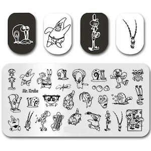Movie Nail Stamp Plate For DIY Manicure Nail Art Stamping Tool Stamping Plate