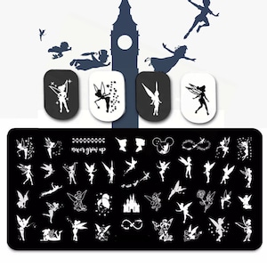 Cartoon Nail Stamp Plate For DIY Manicure Nail Art Stamping Tool Stamping Plate