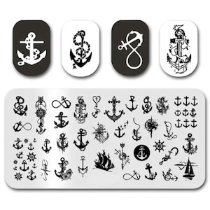 Movie inspired Stamp plate For DIY Manicure Art Nail Stamping Tool Stamping Plate