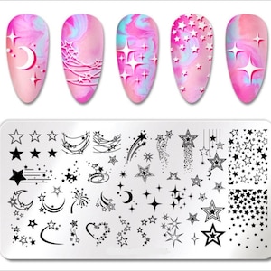 Constellations Plate Nail Stamp For DIY Manicure Art Nail Stamping Tool Stamping Plate, stamping plate for nails