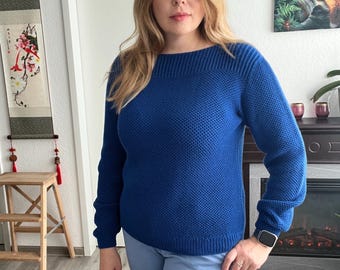 Women's sweater, knit sweater, soft texture, merino sweater, handmade sweater