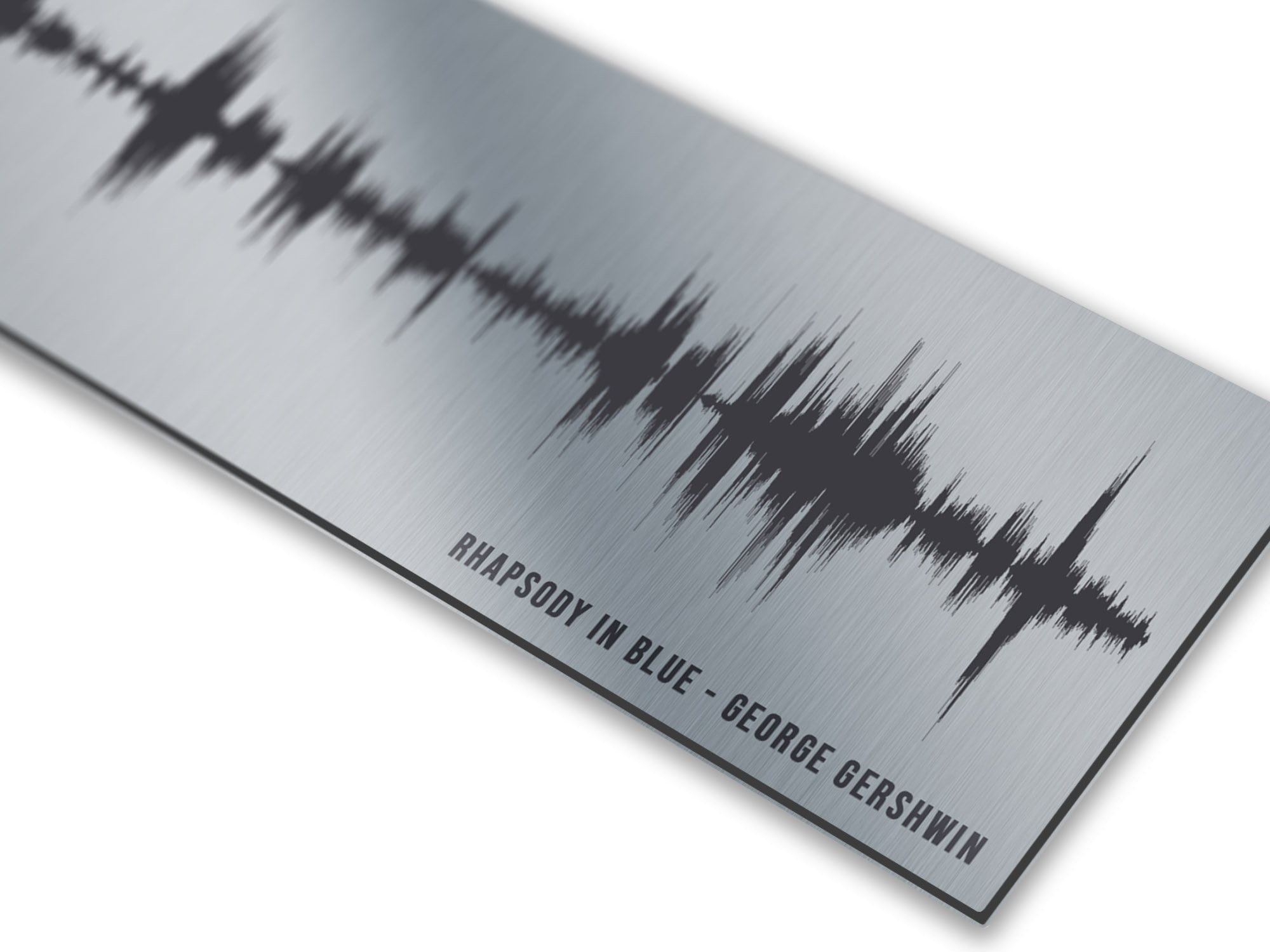 10 Year Anniversary Gift for Him Sound Wave Art Metal Tin Etsy