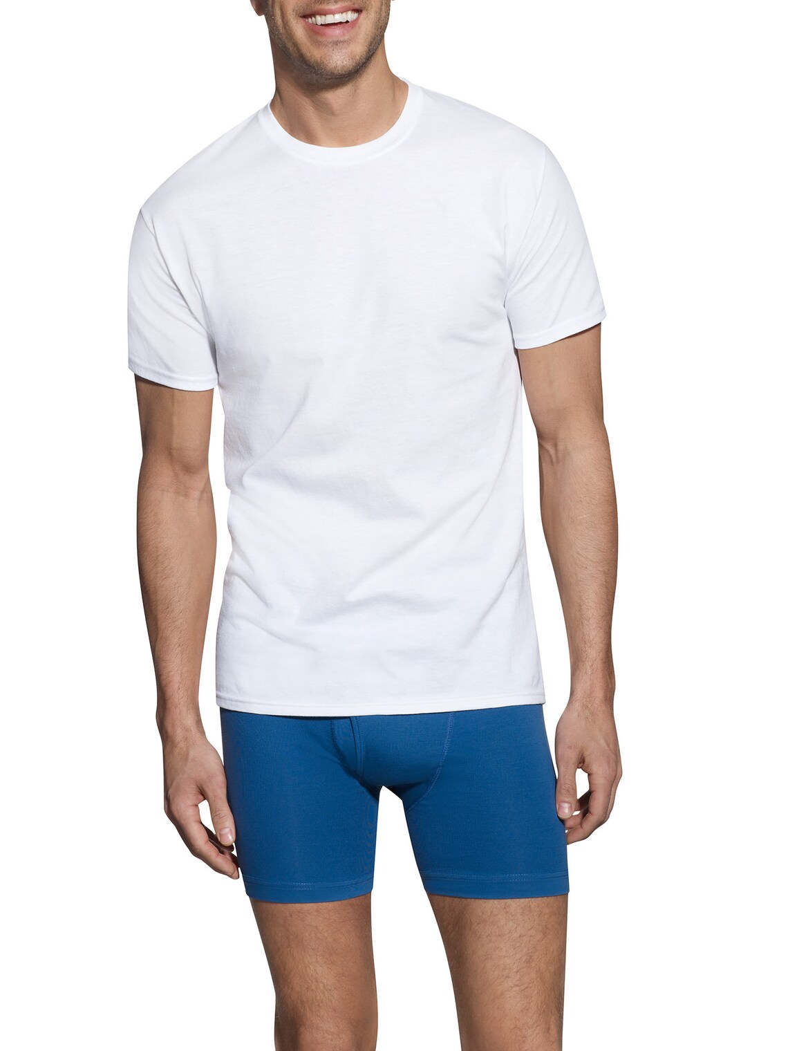 Hanes Men's Multipack Comfort Cool White Crew Neck T-shirt | Etsy