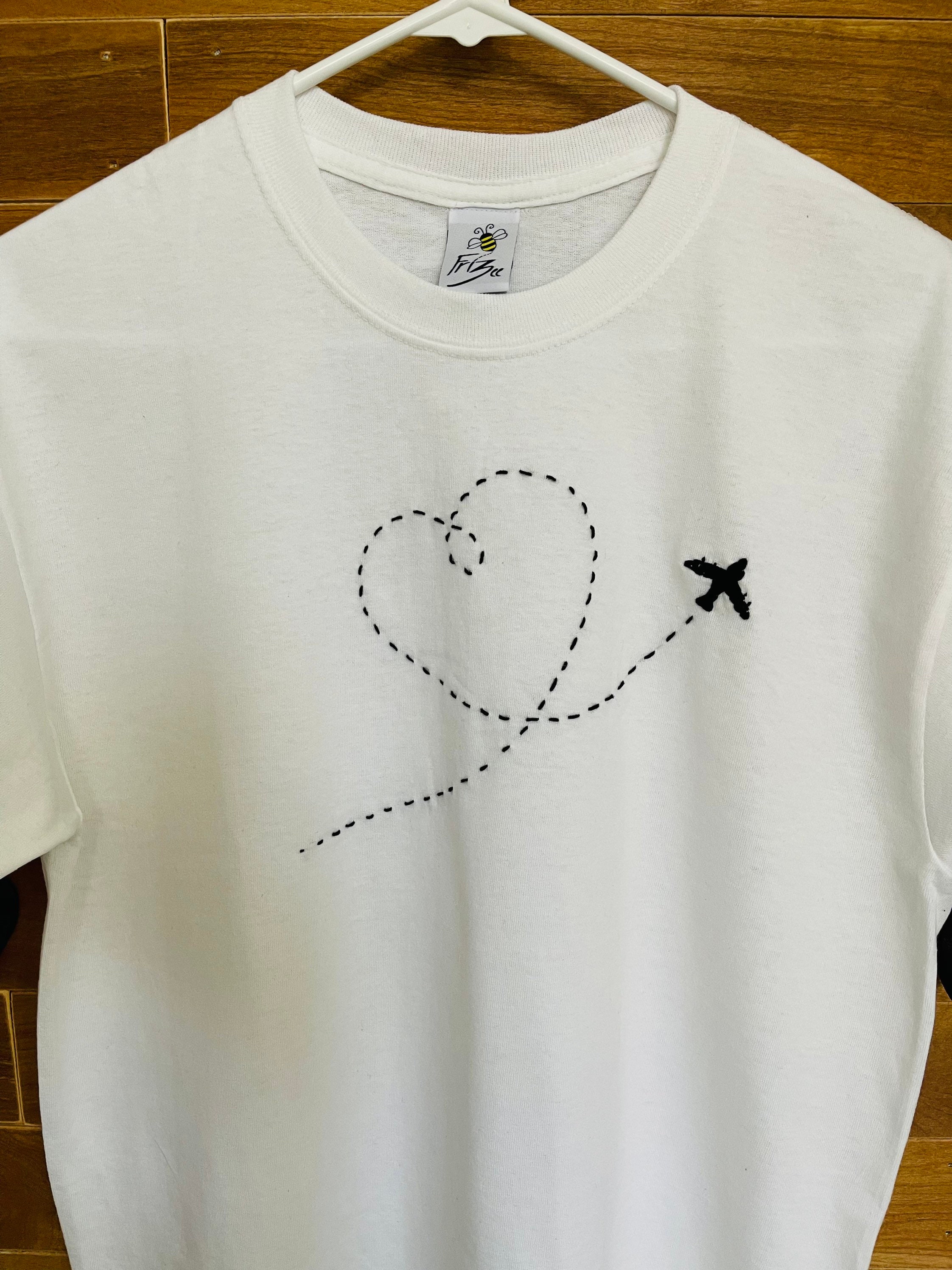 Custom Hand Sewn Tshirt Etsy