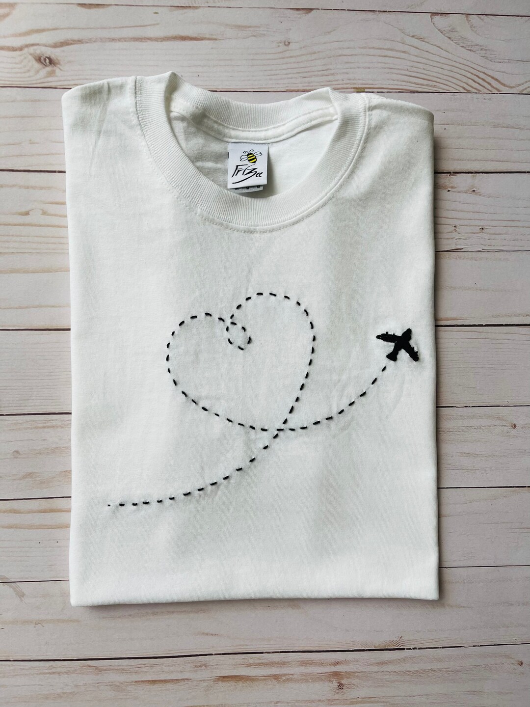 Custom Hand Sewn Tshirt Etsy