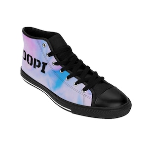 Sneakers for Women Women's High-top Sneakers Fashion sneakers Fashion Design Print paint sneakers image 8